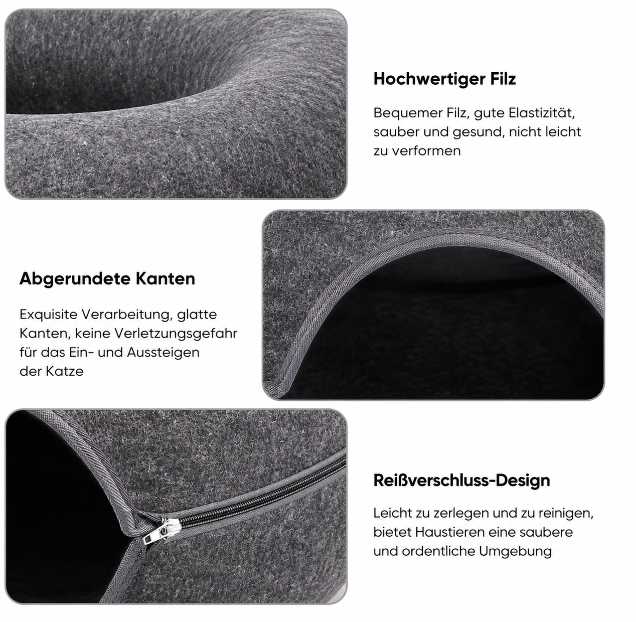 Tatzenwunder™ Höhlenbett
